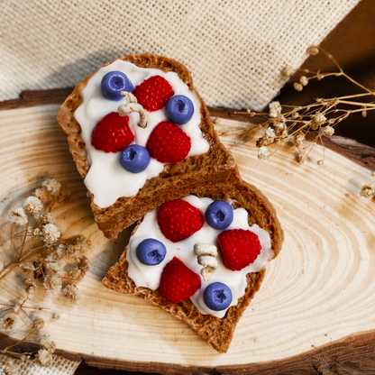 Toastberry Scented Candle - Toast Shaped - Pack of 2