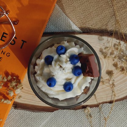 Blueberry Cream Cloud Scented Candle