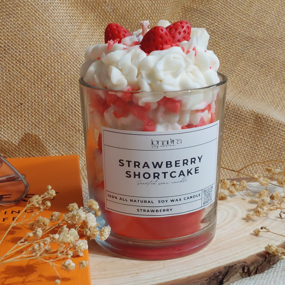 Strawberry Shortcake Scented Candle